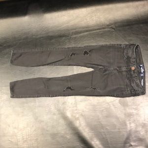 Low rise jean legging